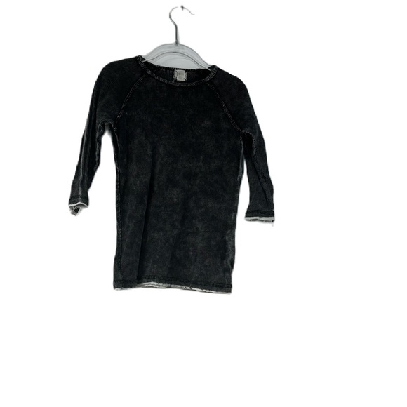 Lil legs girls sz 8 black ribbed top casual fun classic fun summer spring fall - Picture 1 of 3